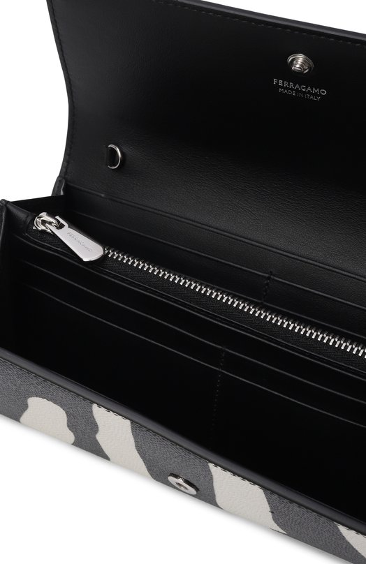 Клатч Gancini Ferragamo 220636/789 Чёрно-белый  220636/789 Фото 5