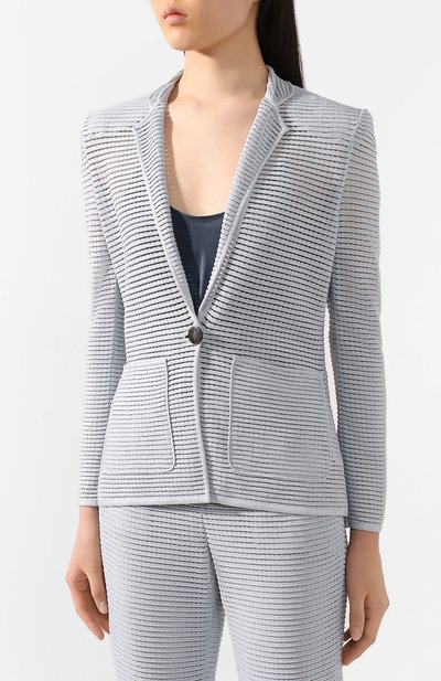Жакет из вискозы GIORGIO ARMANI, арт. 3HAG13/AM54Z, фото 3