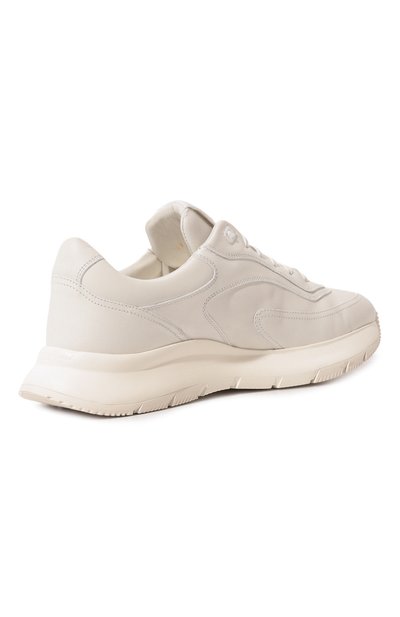 Кожаные кроссовки GIANVITO ROSSI, арт. S25397.M1WHT.CLNBIAN, фото 5