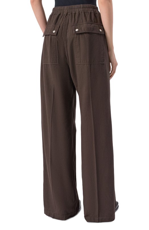 Хлопковое брюки DRKSHDW DS02E7327/CFL Коричневый  DS02E7327/CFL Фото 4