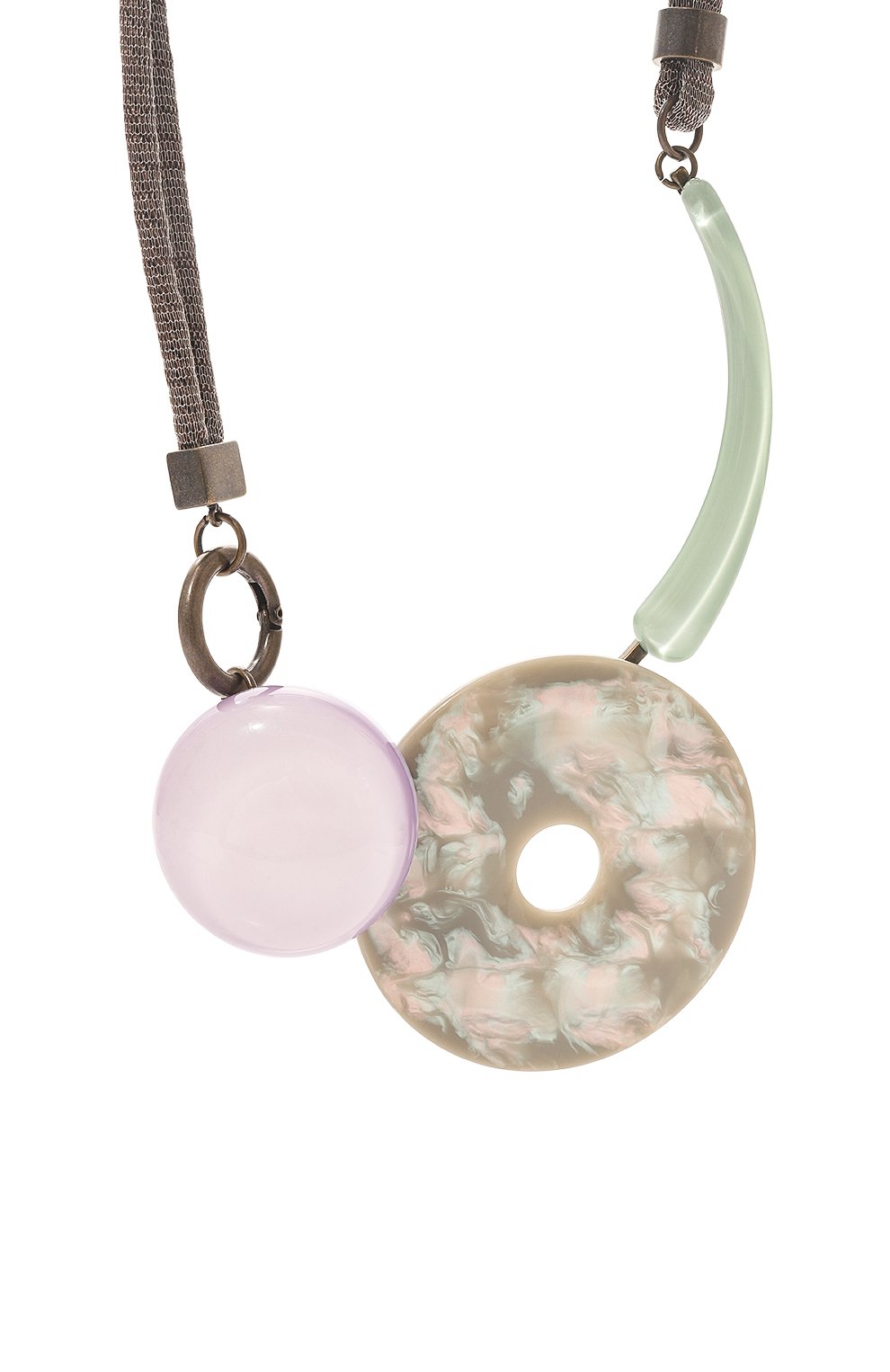 Колье GIORGIO ARMANI разноцветного цвета по цене 47150 руб., арт. 61S062 4R702, фото 3 Колье GIORGIO ARMANI, арт. 61S062 4R702, фото 3