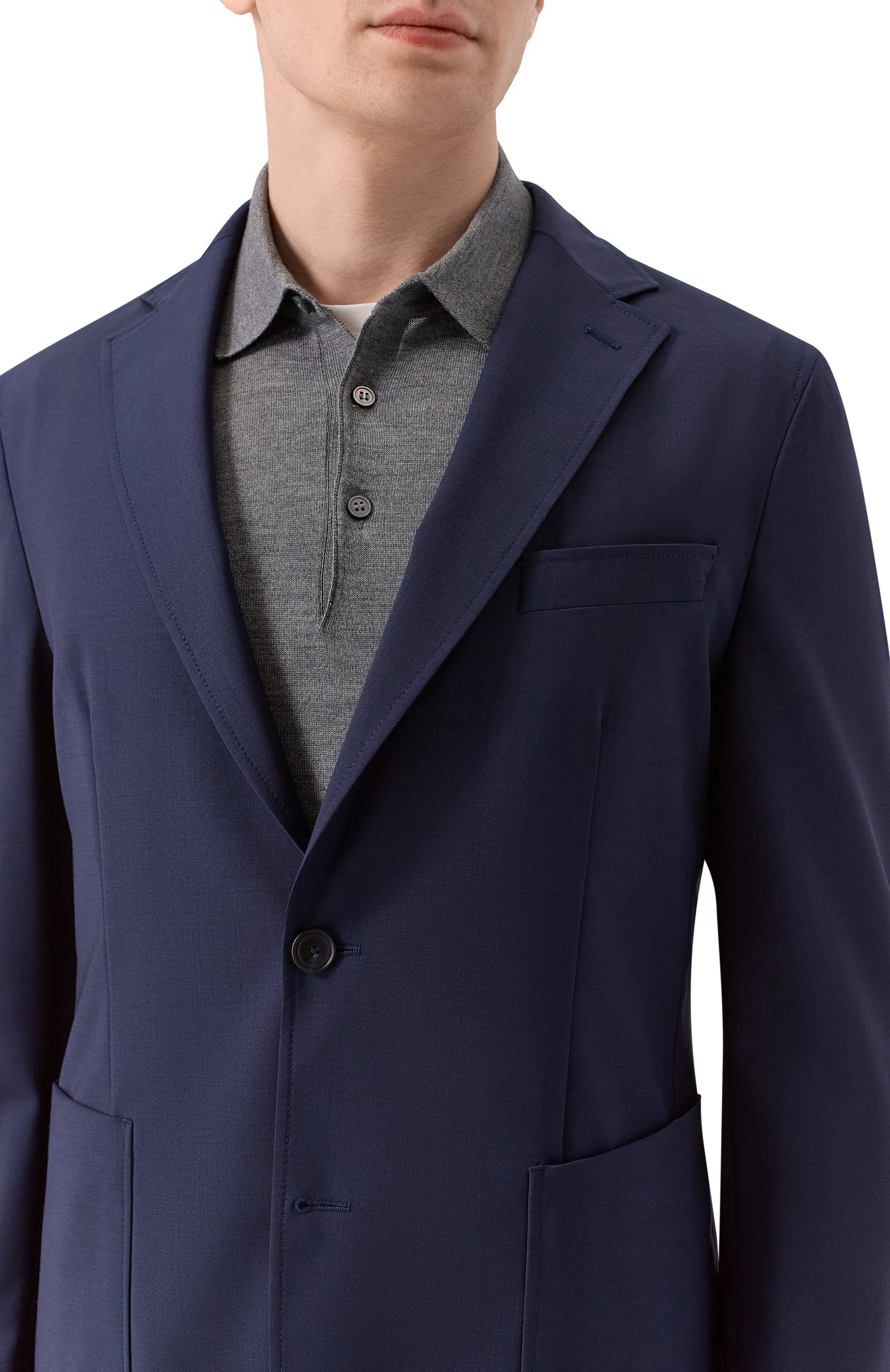 Однобортный пиджак BOSS, арт. 50556757, фото 6