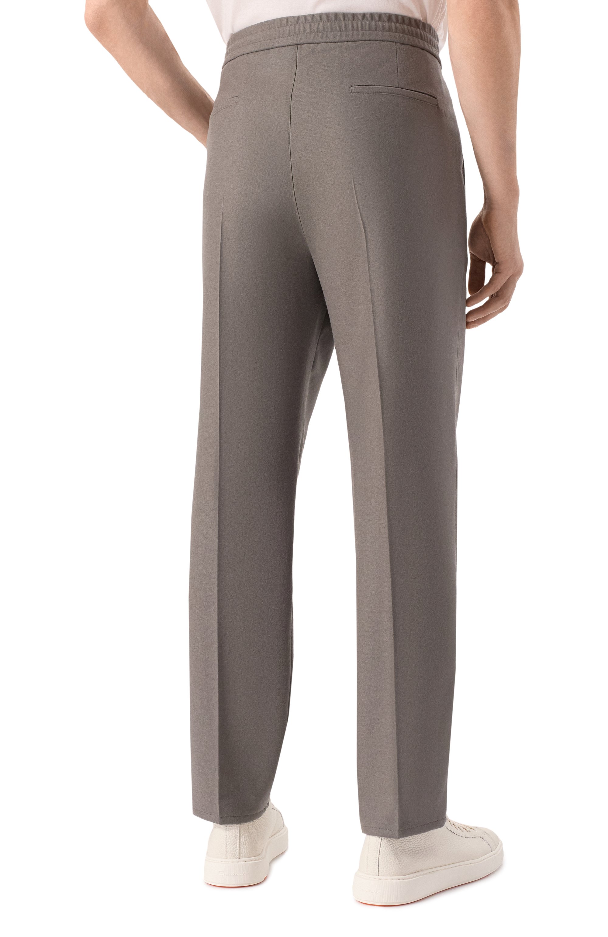 Шерстяные брюки BRUNELLO CUCINELLI, арт. M038PE1710, фото 4