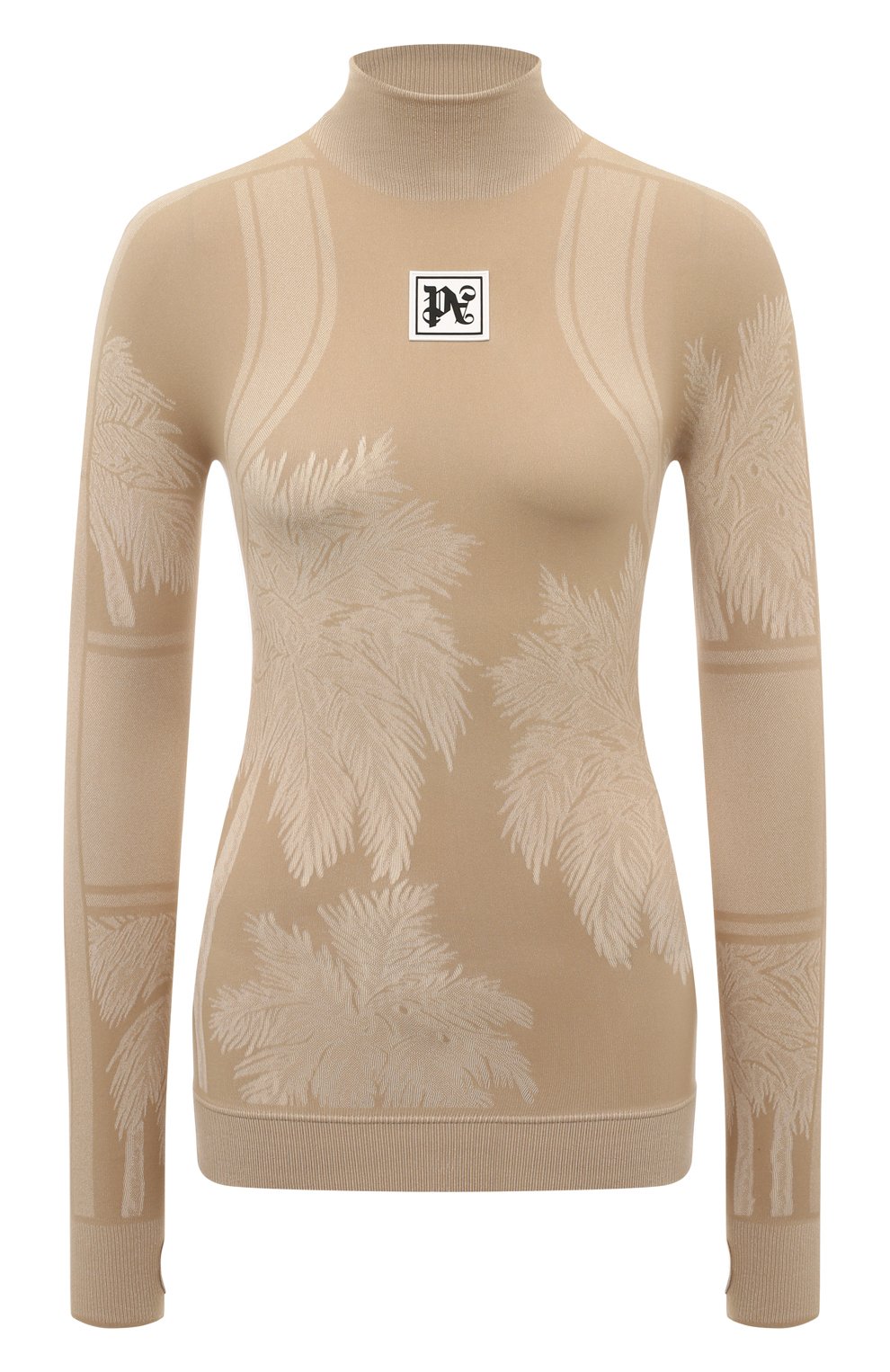 Водолазка PALM ANGELS бежевого цвета по цене 35150 руб., арт. PWVB005R24FAB001, фото 1 Водолазка PALM ANGELS, арт. PWVB005R24FAB001, фото 1