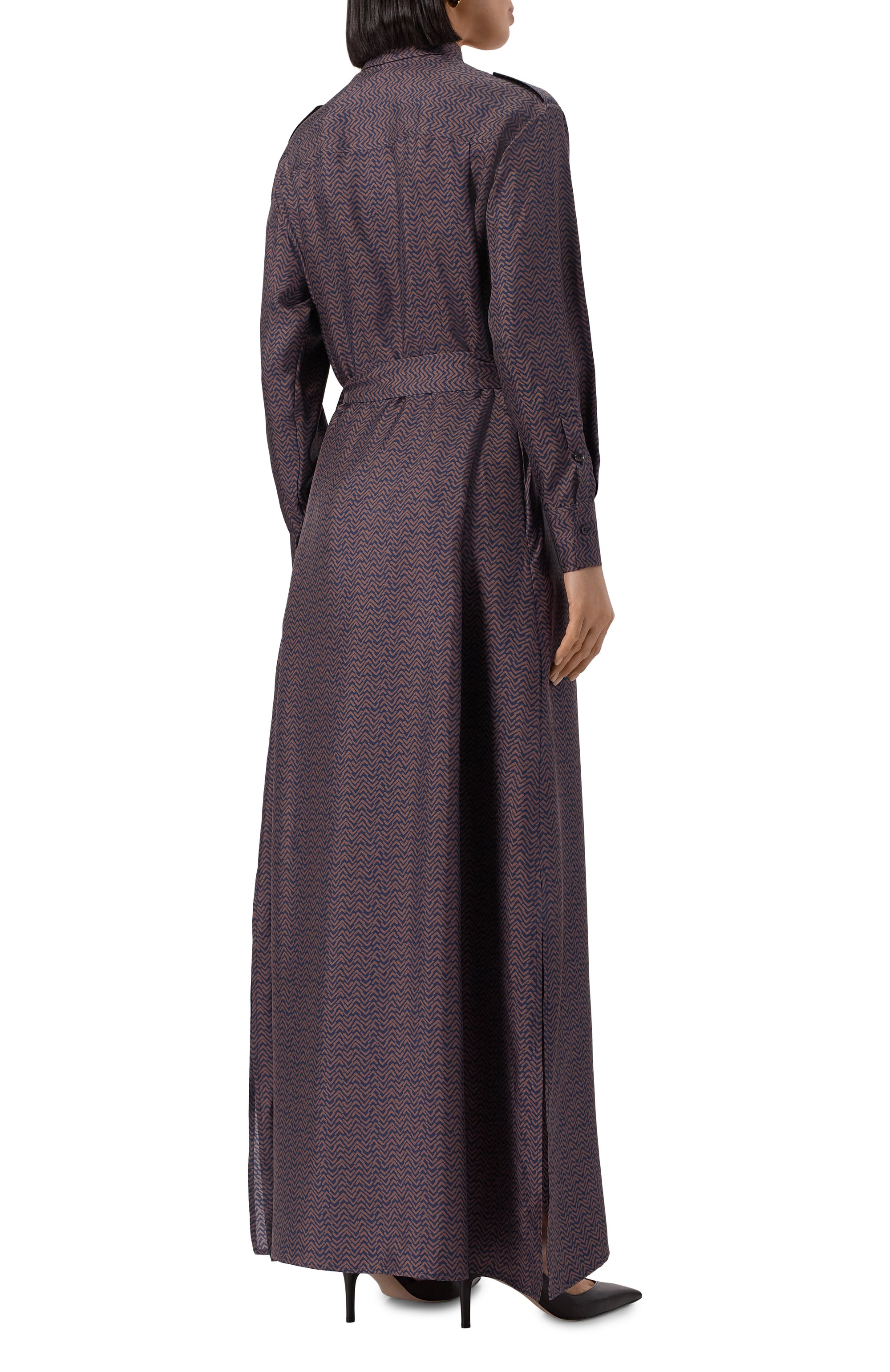 Шелковое платье KITON, арт. D47321K0586G07, фото 4