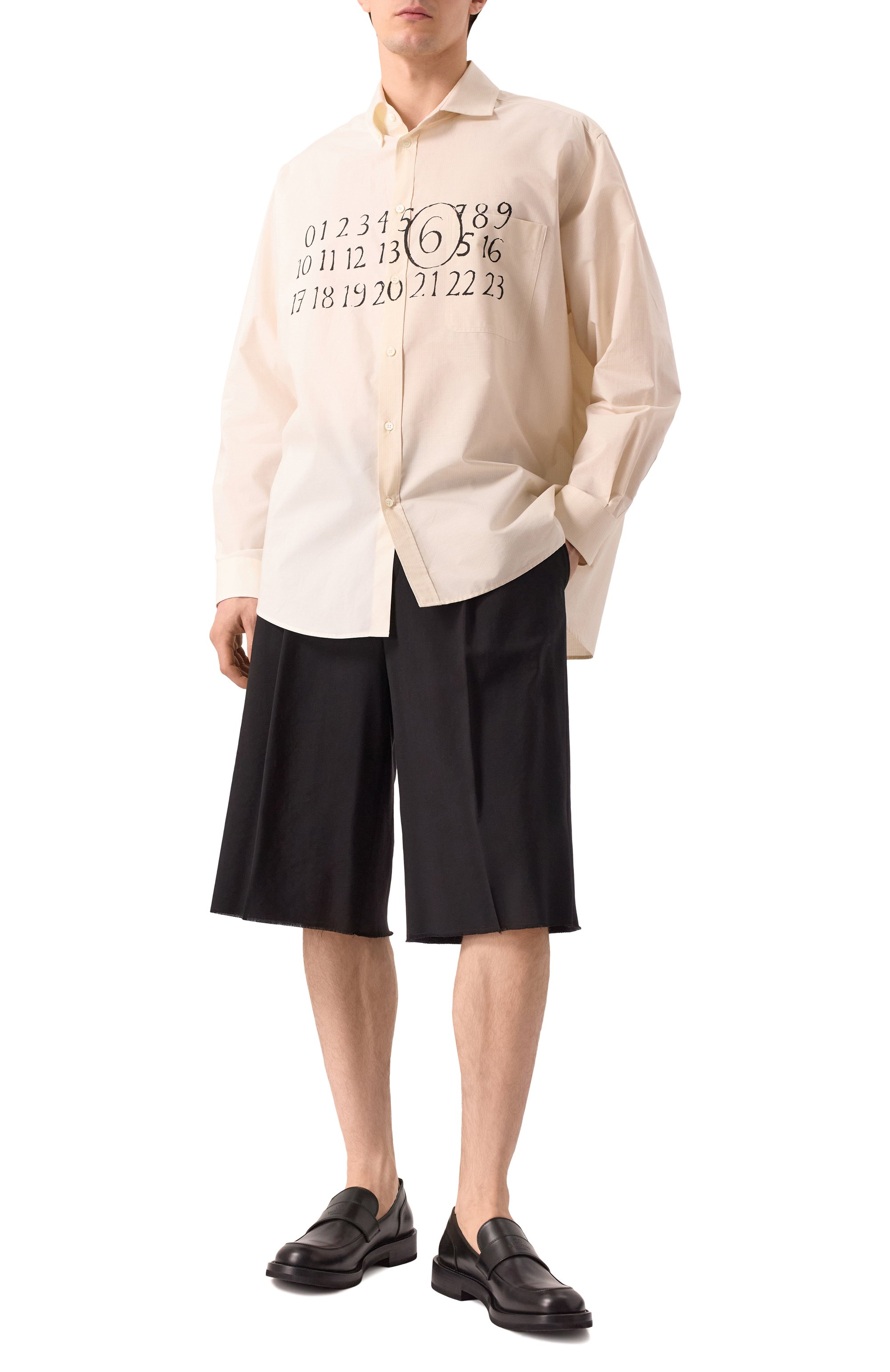 Шерстяные шорты MM6, арт. SH0MU0013/MTN042, фото 2