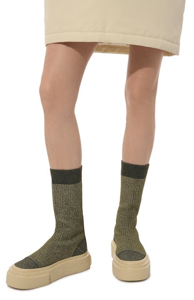 Текстильные слипоны MM6, арт. S59WS0231/P7019, фото 3