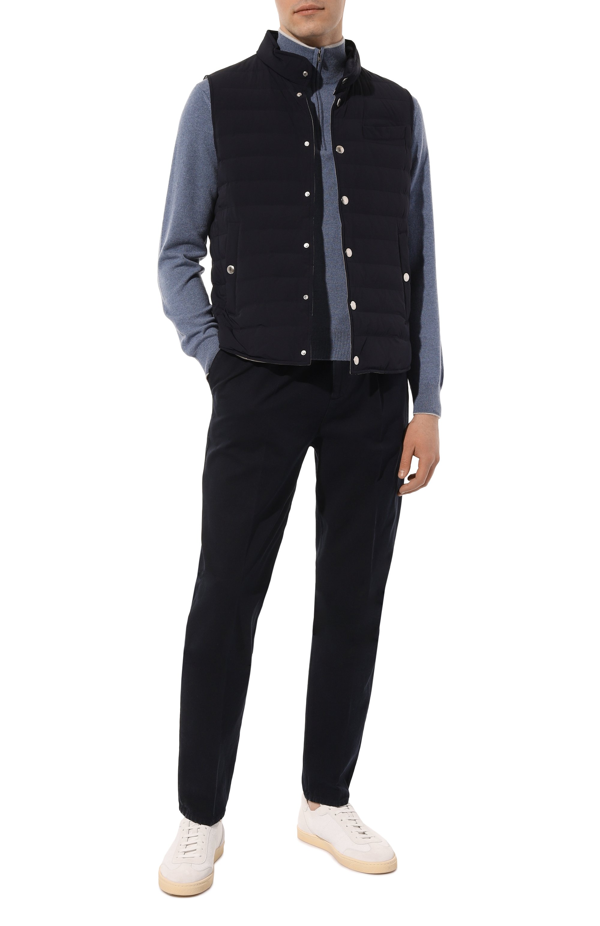 Хлопковые брюки BRUNELLO CUCINELLI, арт. M252DB2133, фото 2