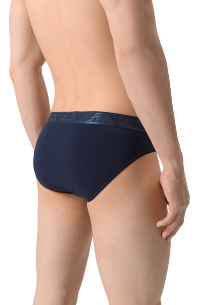 Комплект из трех брифов EMPORIO ARMANI темно-синего цвета по цене 6895 руб., арт. EM000258/AF10780, фото 5 Комплект из трех брифов EMPORIO ARMANI, арт. EM000258/AF10780, фото 5