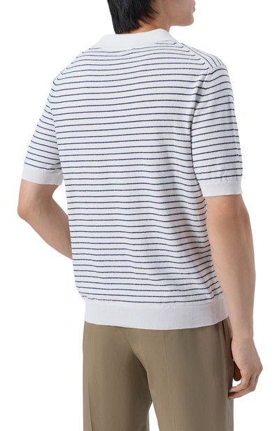 Хлопковое поло ANDREA CAMPAGNA, арт. M5426-8029, фото 4