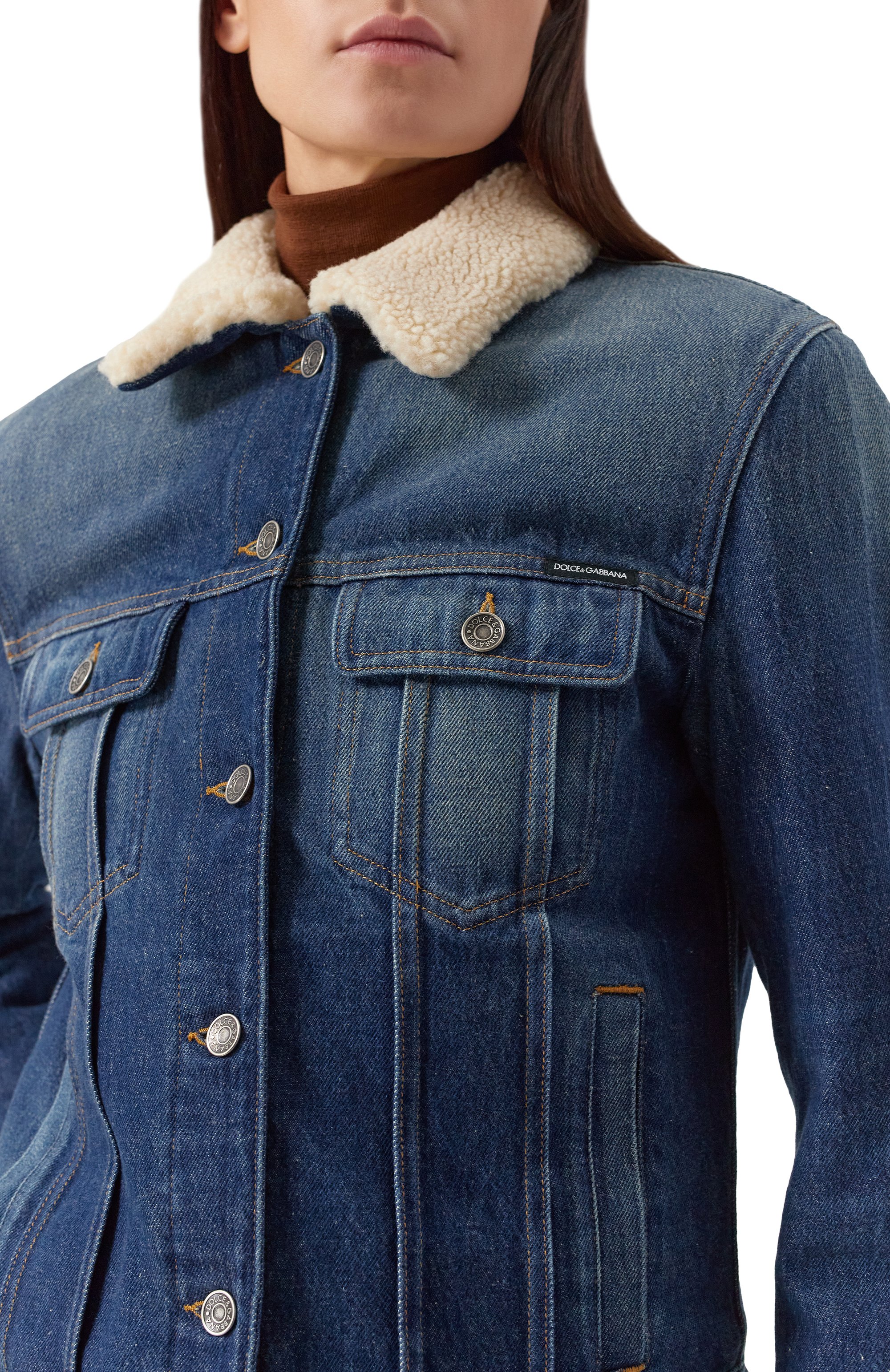 Джинсовая куртка DOLCE & GABBANA, арт. F9S11D/G8LW1, фото 5