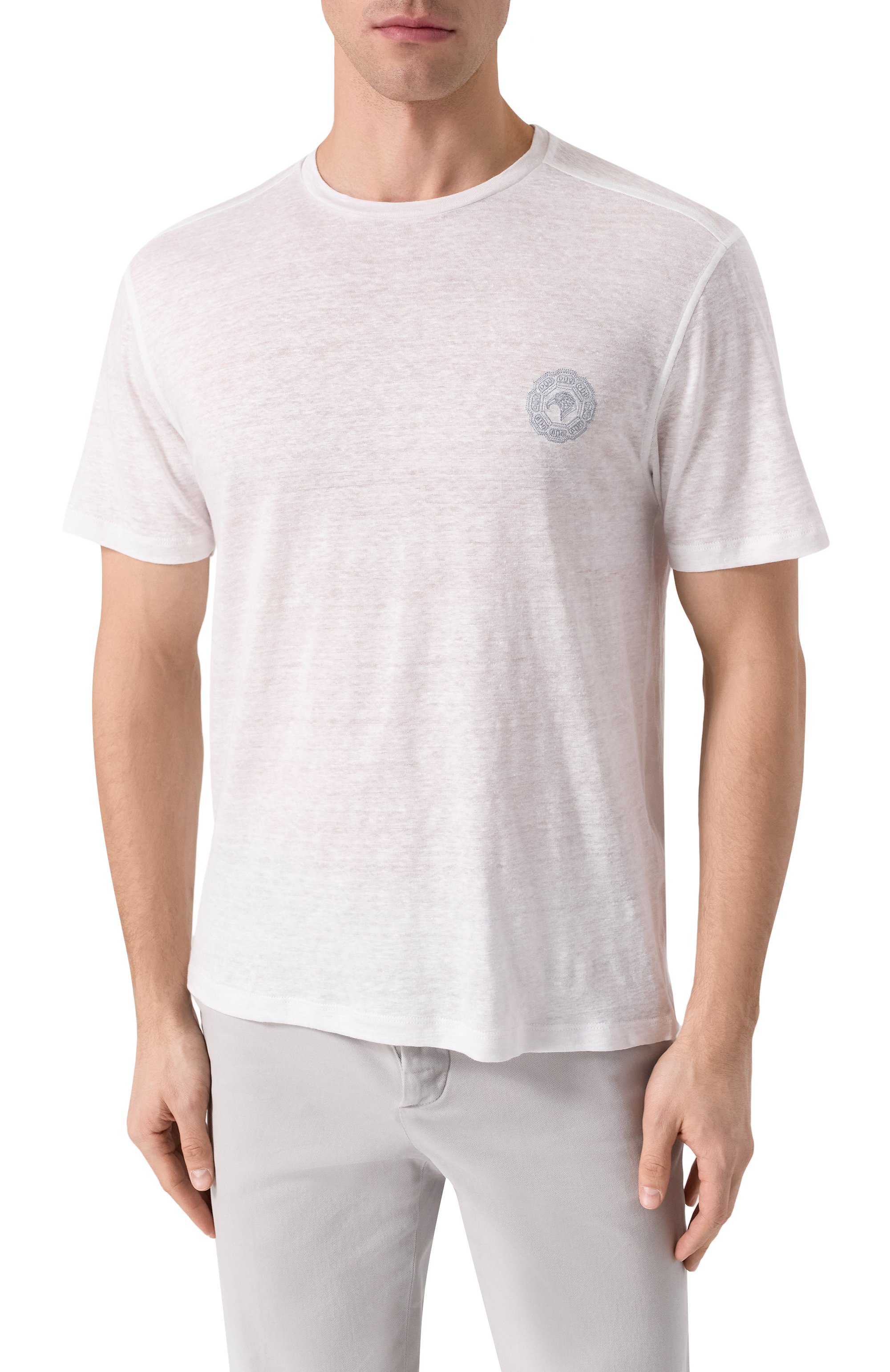 Льняная футболка STEFANO RICCI, арт. MNH5204460/LN, фото 3