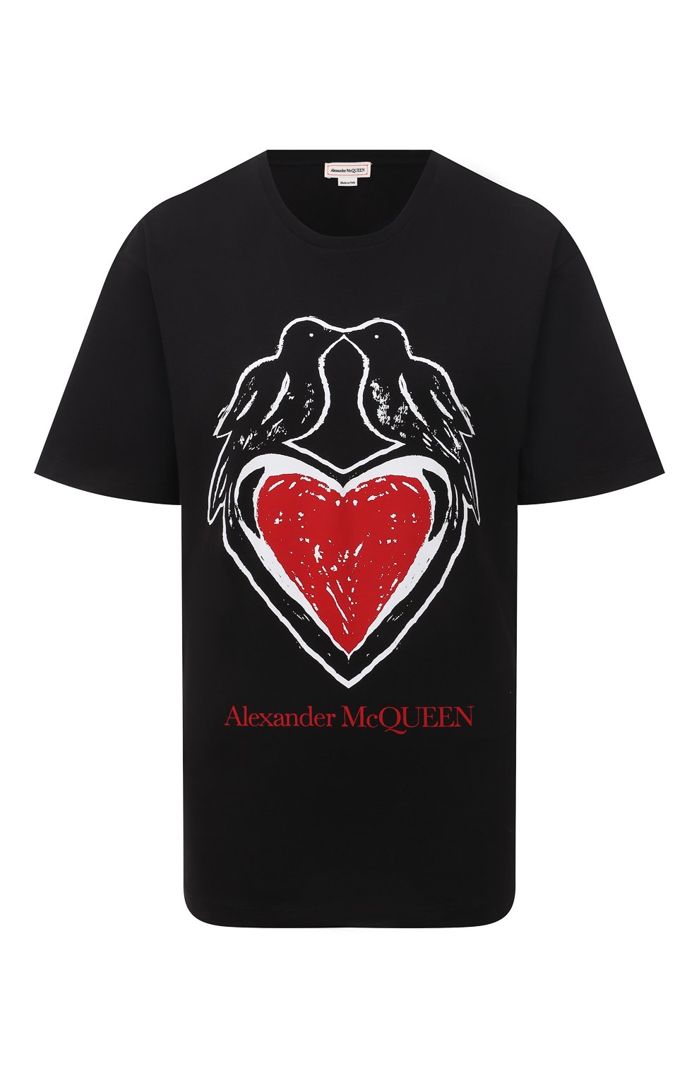 Хлопковая футболка ALEXANDER MCQUEEN, арт. 668432/QZADP, фото 1