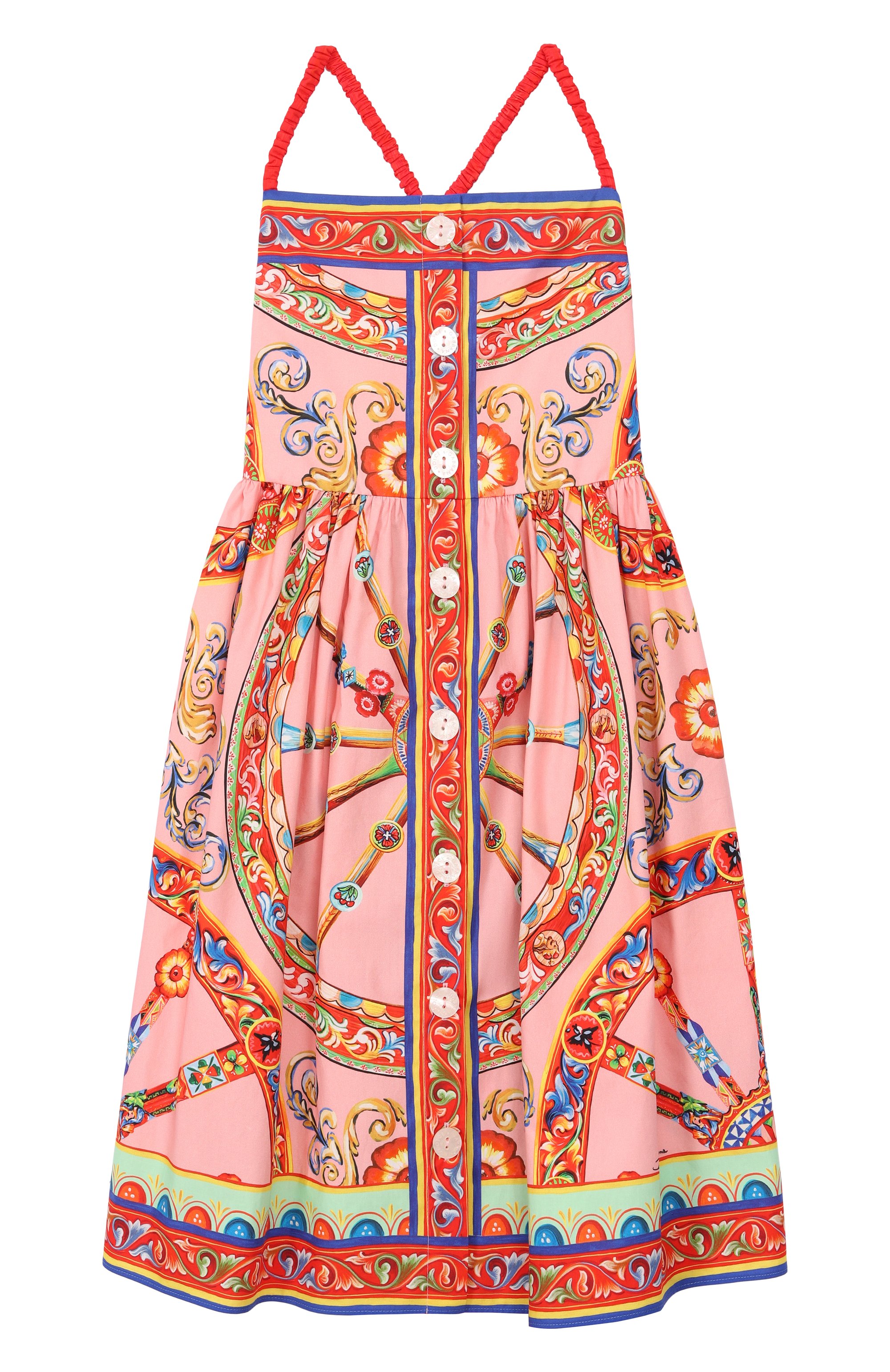 Хлопковый сарафан DOLCE & GABBANA, арт. L54DV3/FI501, фото 1