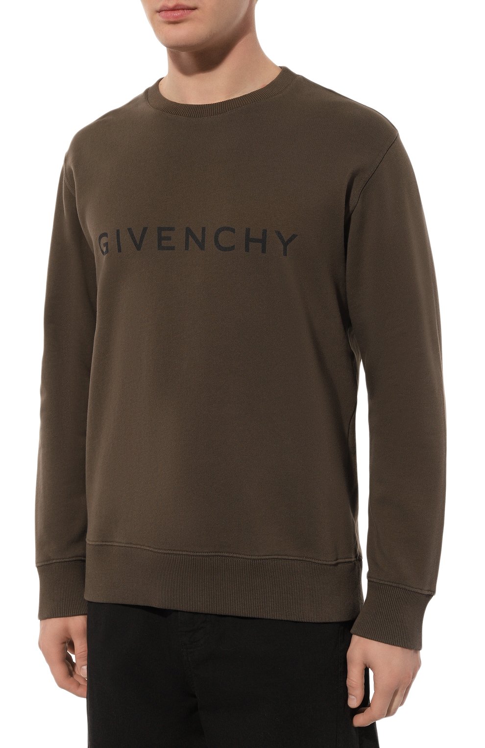 Хлопковый свитшот GIVENCHY, арт. BMJ0HA3YAC, фото 3