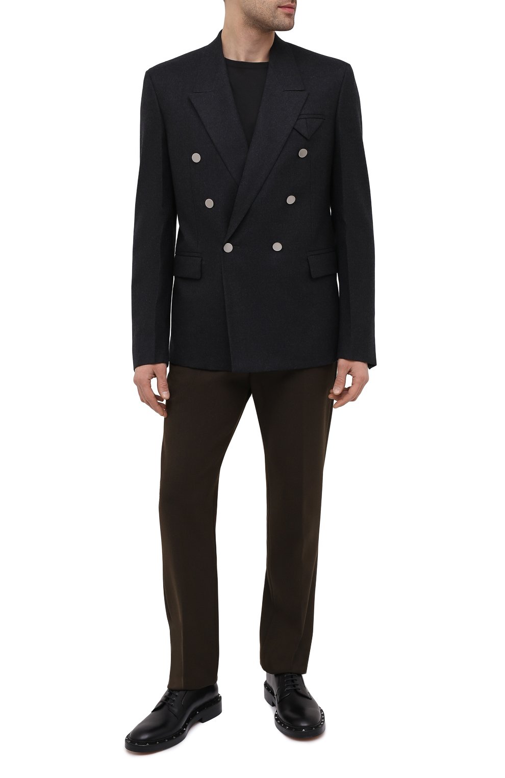 Шерстяной пиджак BOTTEGA VENETA, арт. 647376/V0B50, фото 2