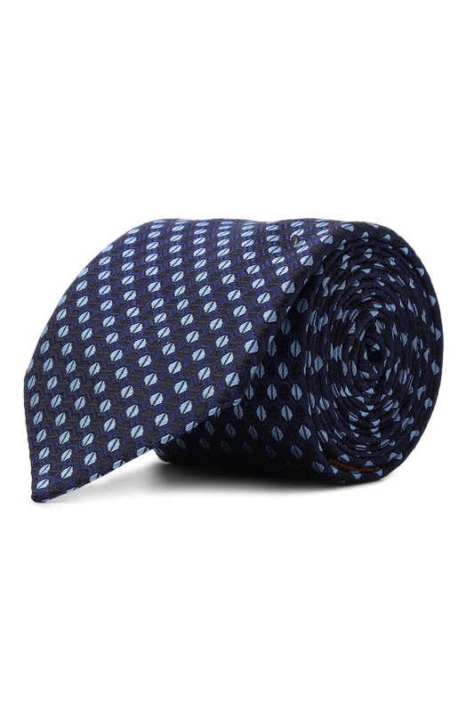 Шелковый галстук Canali 18/HJ04410 Синий 18/HJ04410