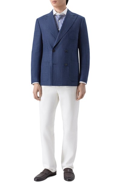 Мужские кожаные лоферы BARRETT, арт. 261U005.2/INT.PASAD0 8 MM