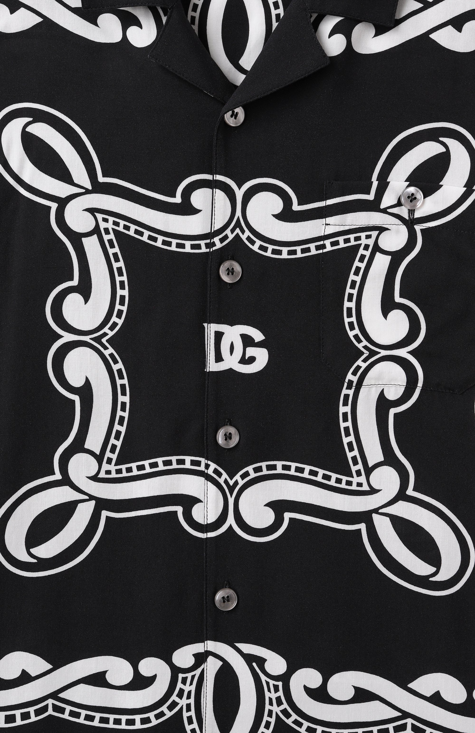 Рубашка из вискозы DOLCE & GABBANA, арт. L43S81/FP8F7/8-14, фото 3
