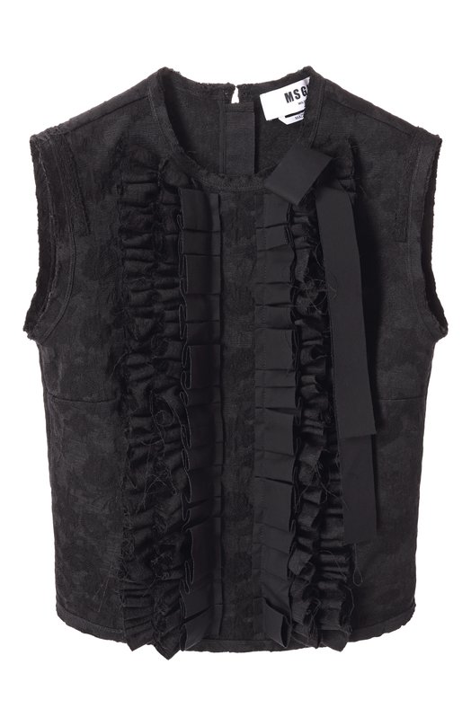 Топ MSGM 3841MDT04/257108 Чёрный 3841MDT04/257108