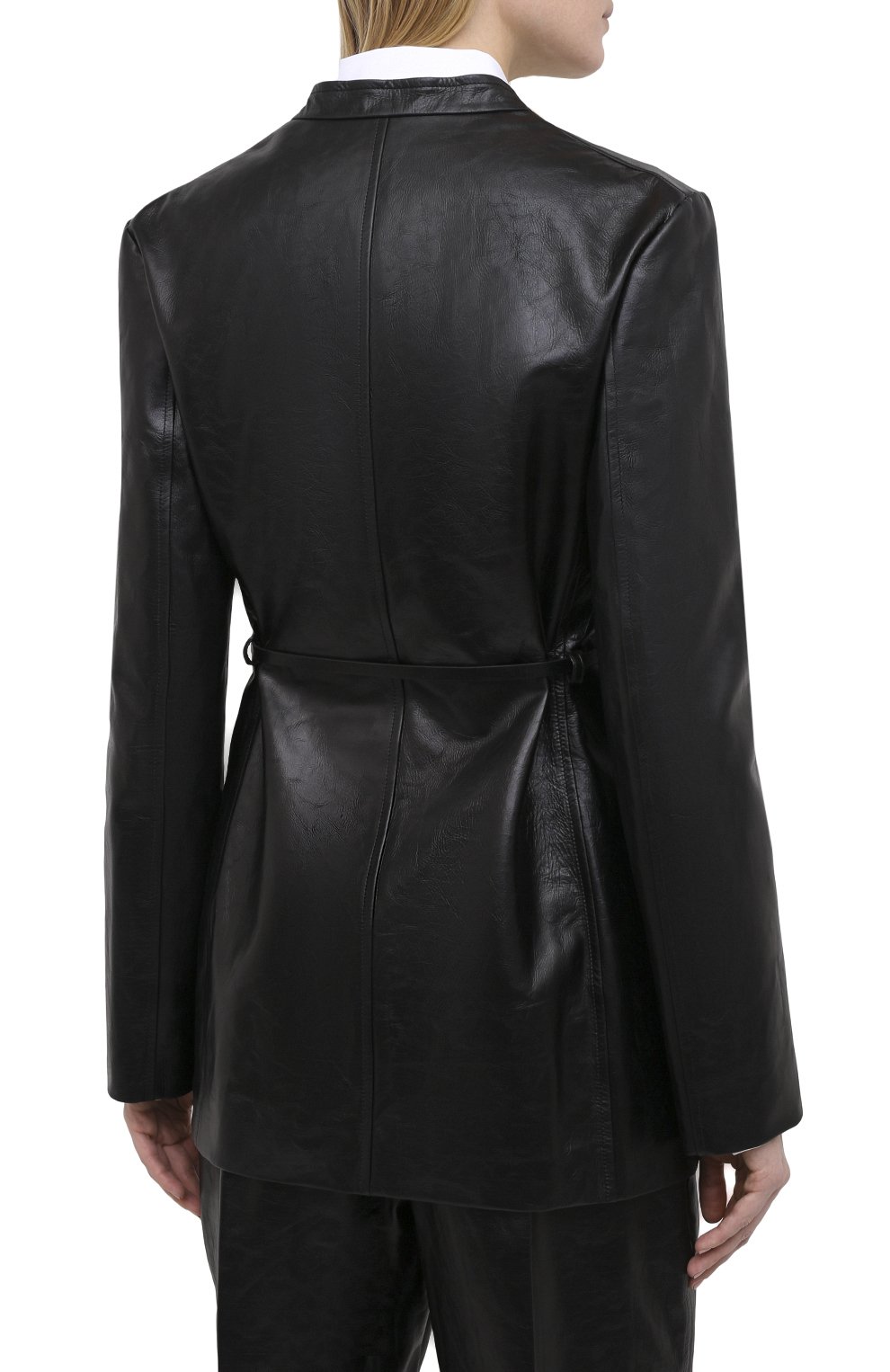 Кожаный жакет JIL SANDER, арт. JSPR651570-WRL00001, фото 5