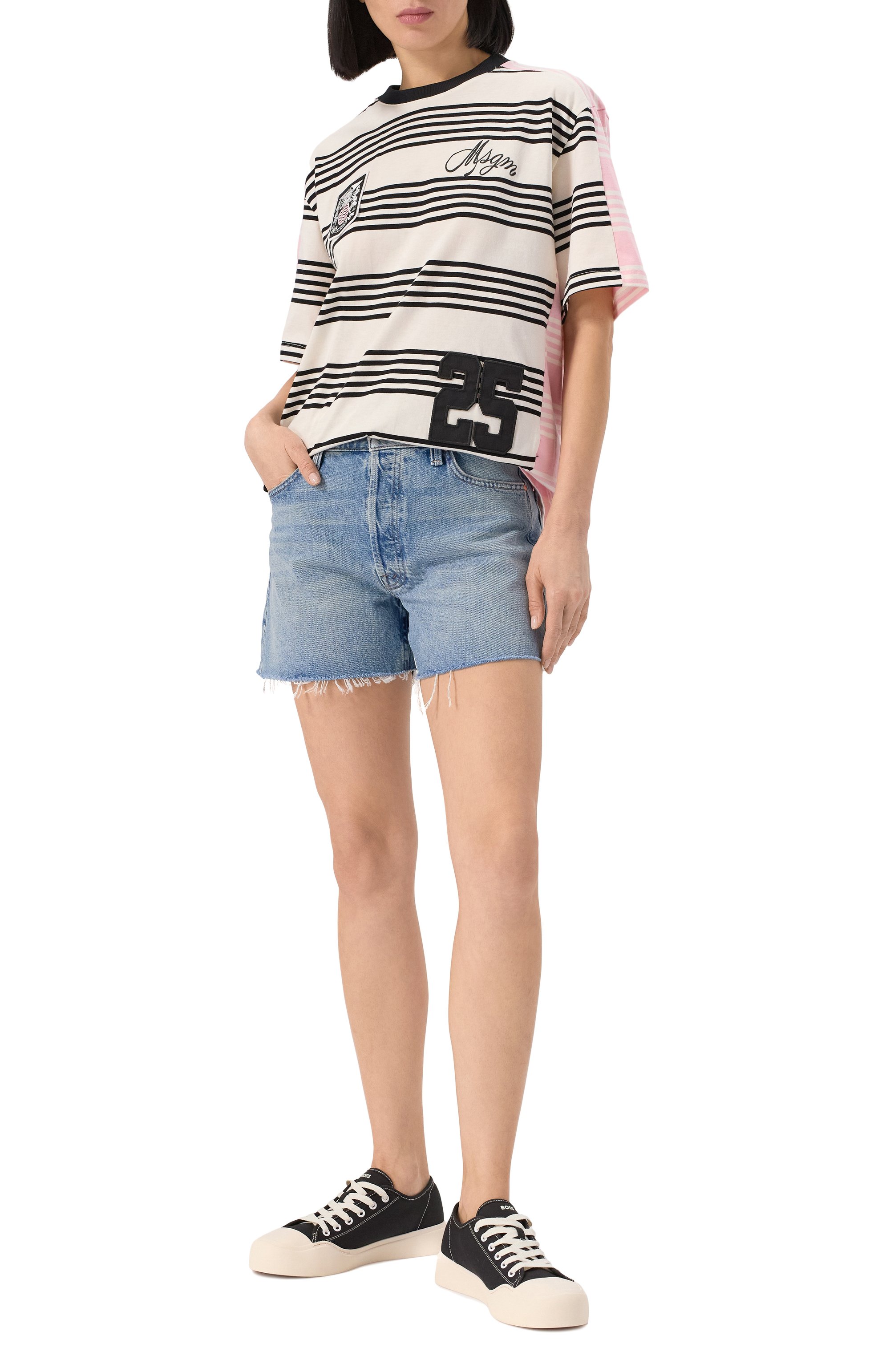 Джинсовые шорты MOTHER, арт. 4722A-1085, фото 2