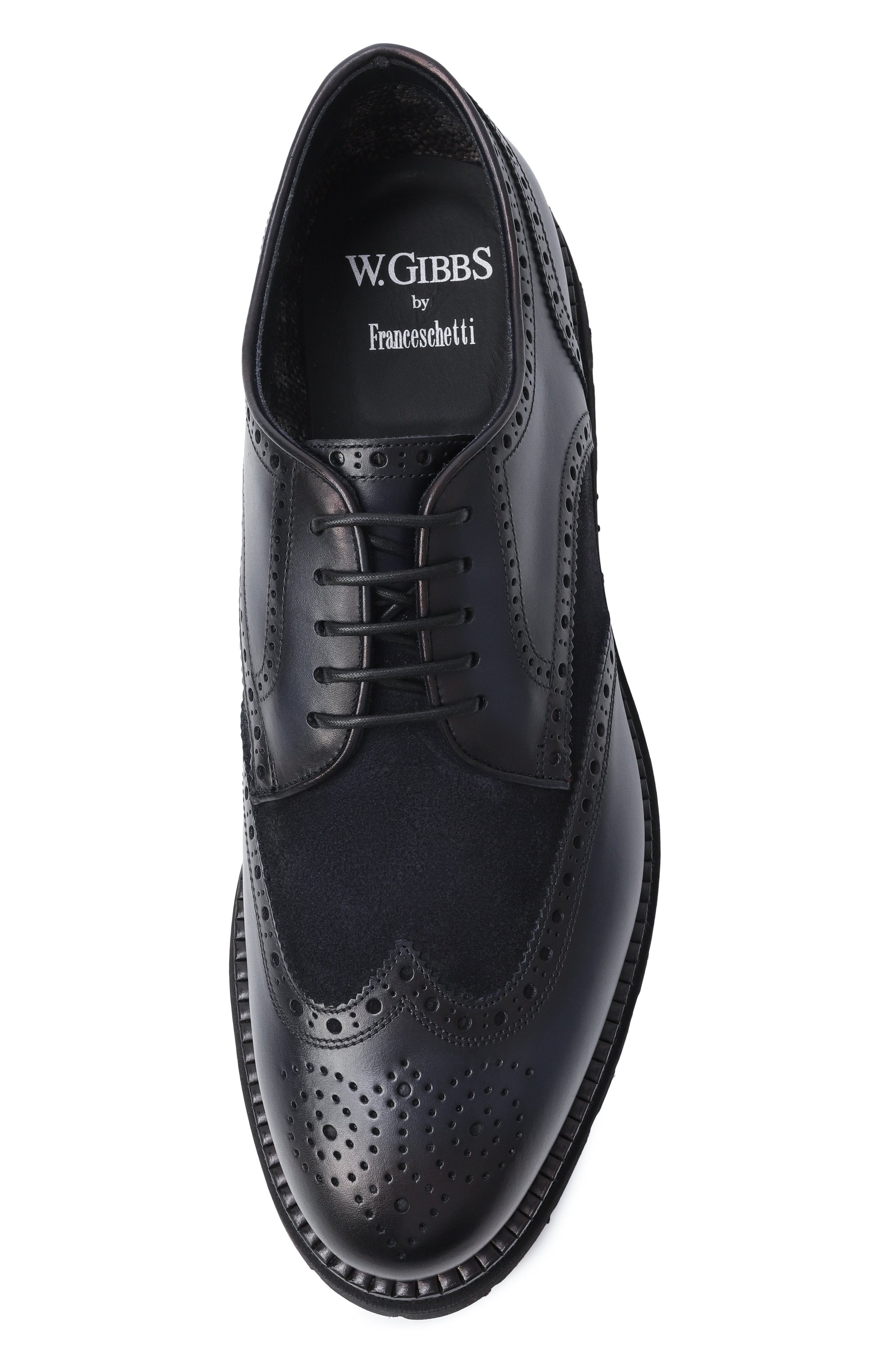 Кожаные дерби W.GIBBS, арт. 0128014/VIT. B0X, фото 6