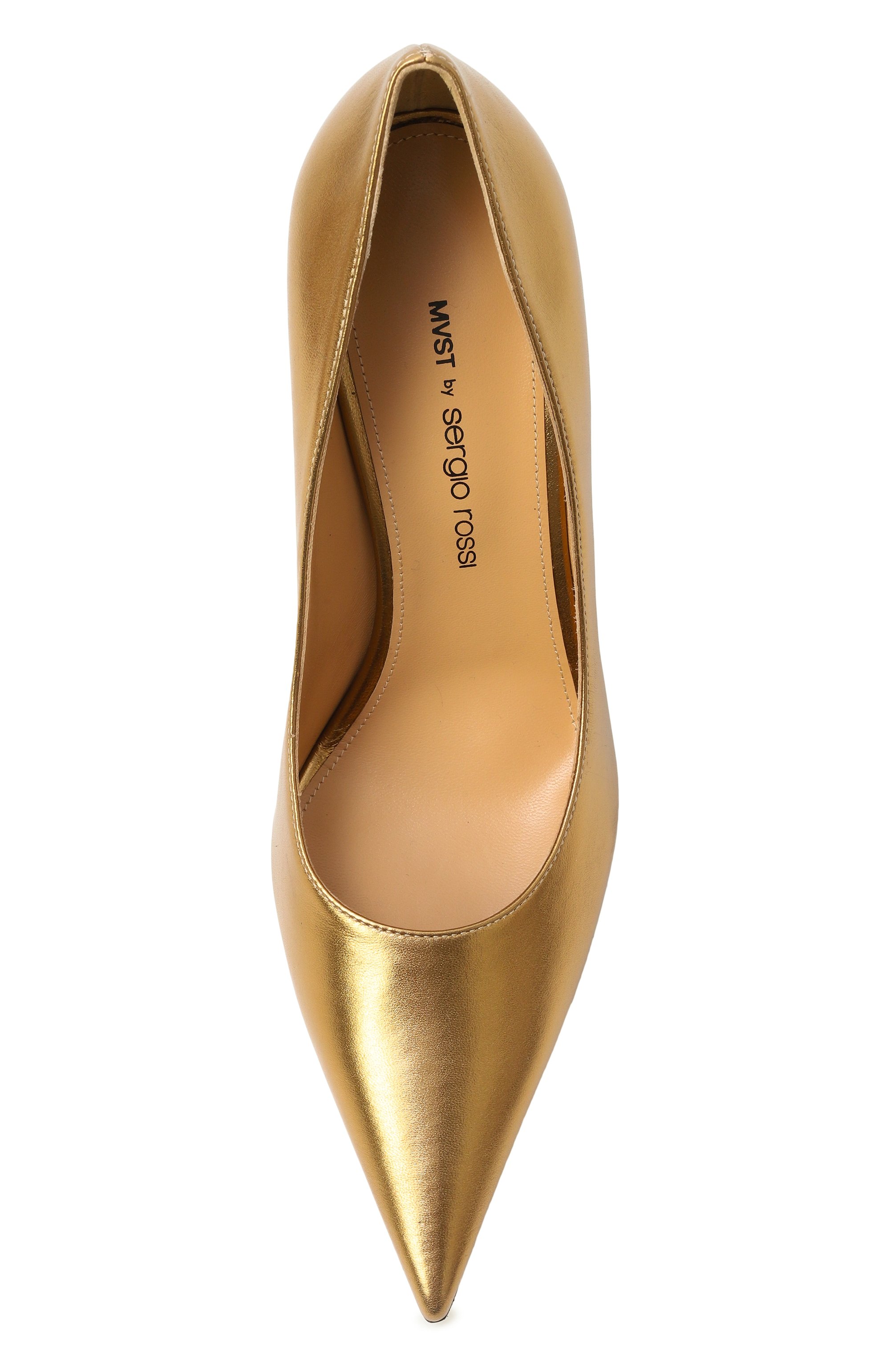 Кожаные туфли mvst by sergio rossi MVST, арт. B15800/MNAZ03, фото 6