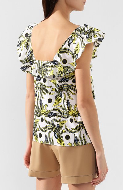 Хлопковый топ KENZO, арт. 2T013155J, фото 4