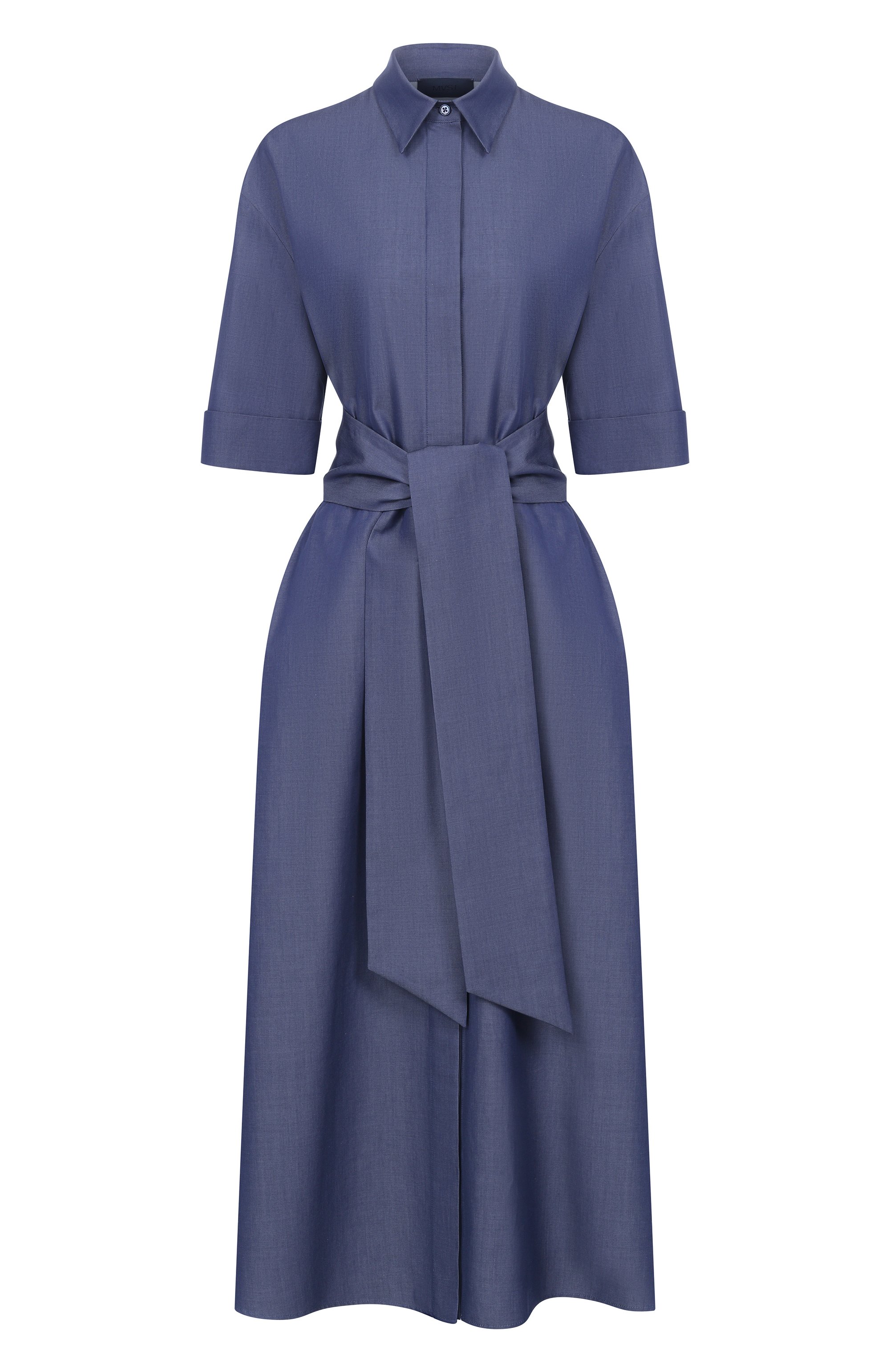 Платье из хлопка и шелка MVST, арт. M26.CSW.D402/EM0LGA, фото 1