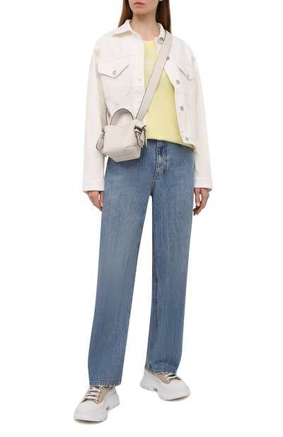 Джинсы ALEXANDER WANG голубого цвета по цене 48750 руб., арт. 4DC1214870, фото 2 Джинсы ALEXANDER WANG, арт. 4DC1214870, фото 2