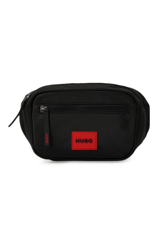 Текстильная поясная сумка HUGO 50503687 Чёрный 50503687