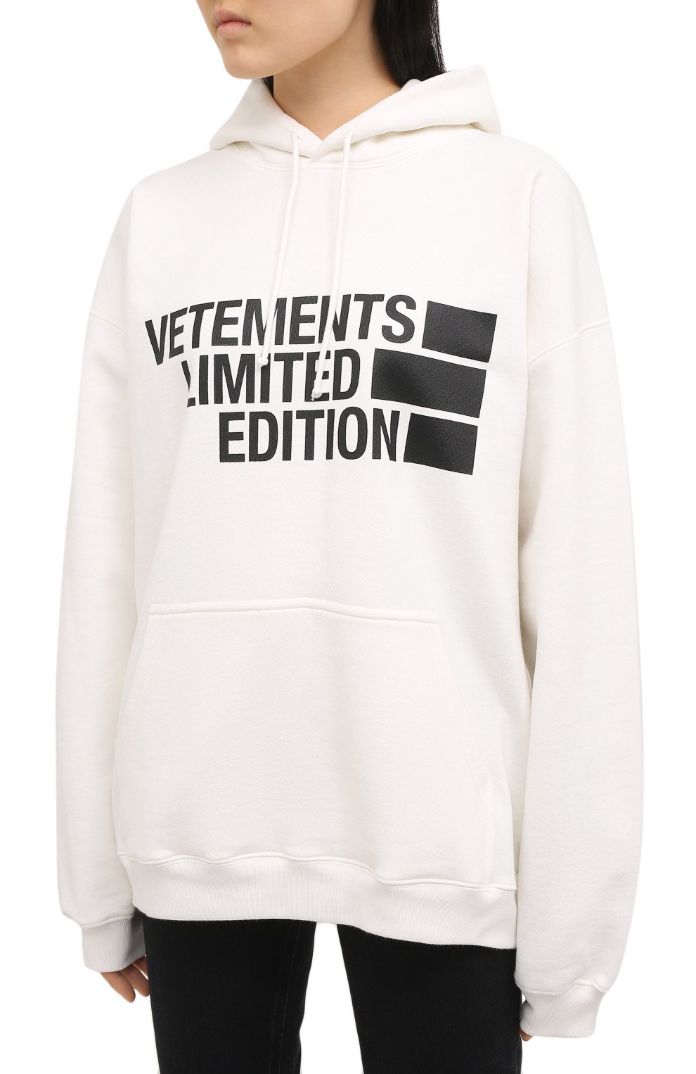 Хлопковое худи VETEMENTS, арт. UE51TR820W 1604/W, фото 3