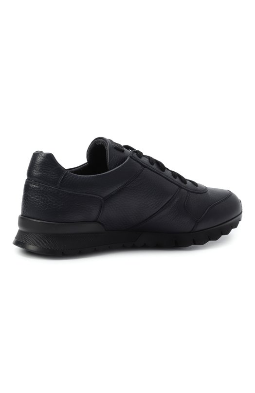 Кожаные кроссовки Kiton USSA114N0012602 Синий  USSA114N0012602 Фото 5