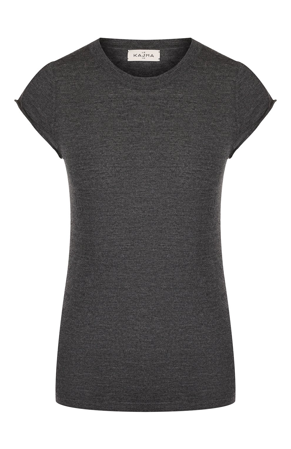 Кашемировая футболка с круглым вырезом LE KASHA, арт. HAITI00, фото 1