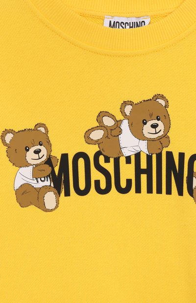 Хлопковый свитшот MOSCHINO, арт. HMF08V/LCA19/10-14, фото 3