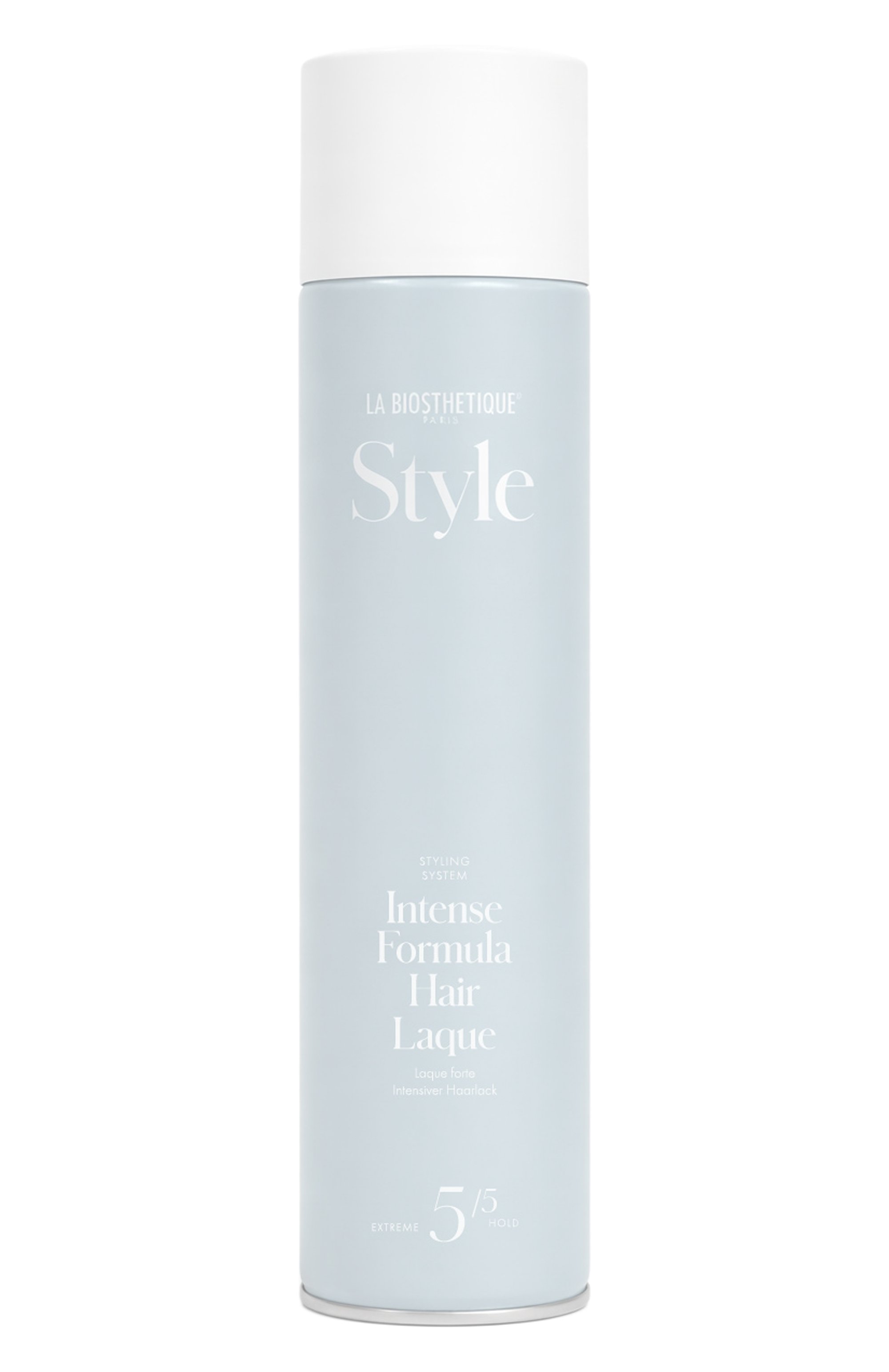 Спрей-лак экстрасильной фиксации intense formula (600ml) LA BIOSTHETIQUE бесцветного цвета по цене 9000 руб., арт. 113432, фото 1 Спрей-лак экстрасильной фиксации intense formula (600ml) LA BIOSTHETIQUE, арт. 113432, фото 1