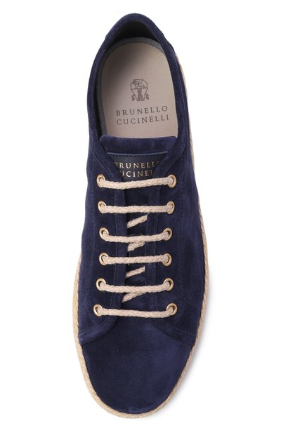 Замшевые кеды BRUNELLO CUCINELLI, арт. MZULNGI650, фото 5
