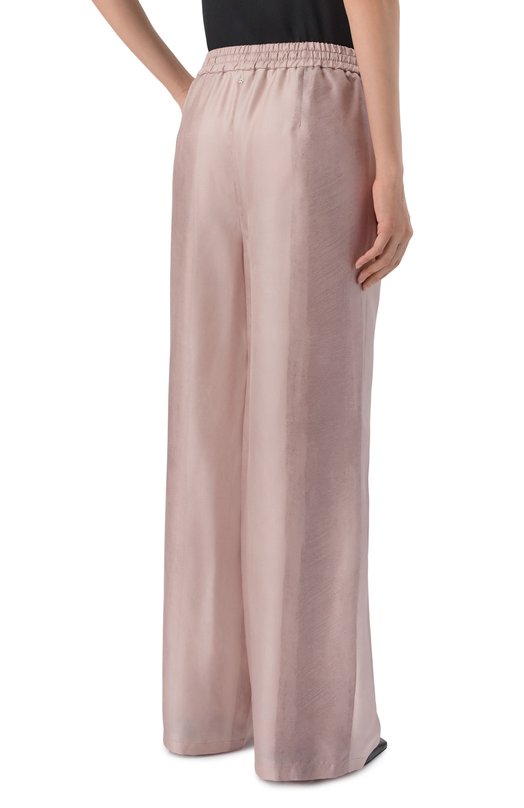 Шелковые брюки Lorena Antoniazzi P2657PA31A/5218 Розовый  P2657PA31A/5218 Фото 4