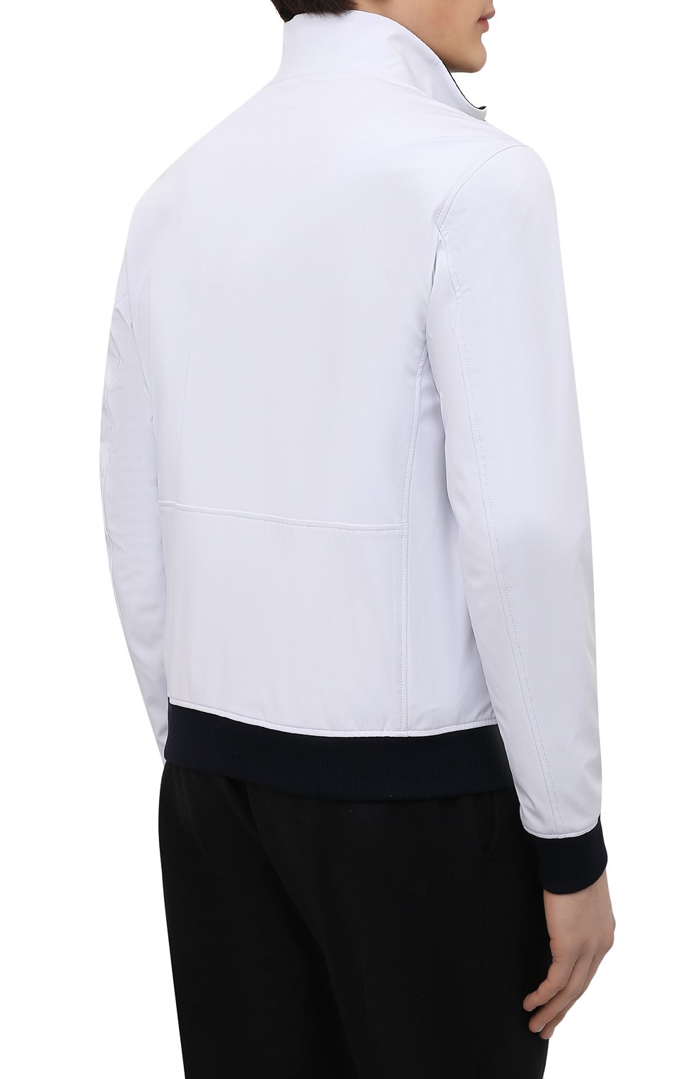 Бомбер PAUL&SHARK белого цвета по цене 49950 руб., арт. 22412101/IM3, фото 4 Бомбер PAUL&SHARK, арт. 22412101/IM3, фото 4