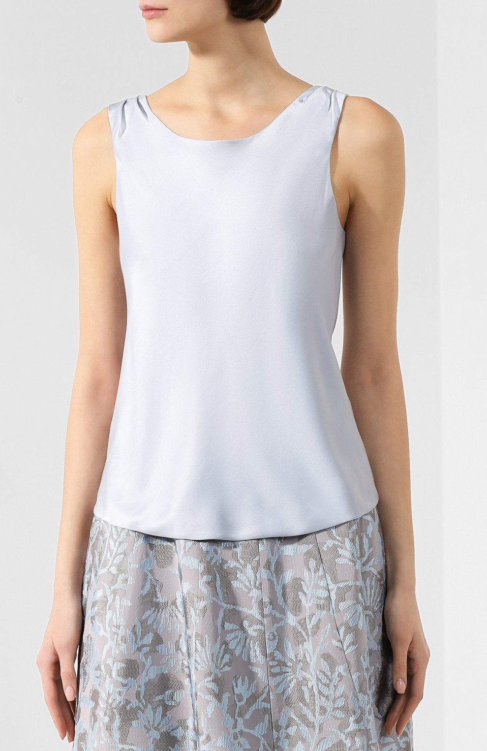 Шелковый топ GIORGIO ARMANI, арт. 0SHCKZ23/TZ487, фото 3