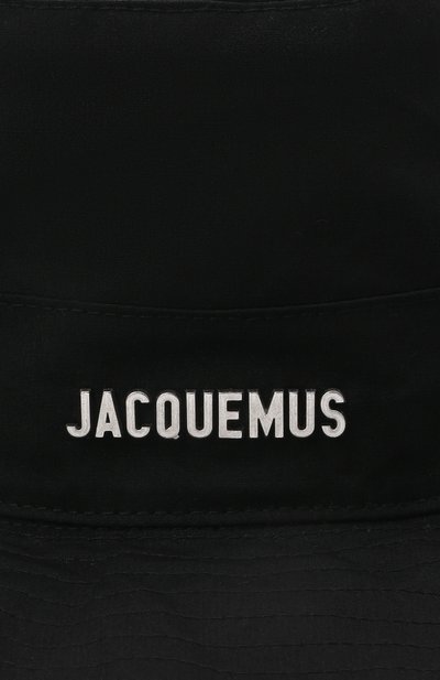 Хлопковая панама JACQUEMUS черного цвета по цене 11150 руб., арт. 211AC01/504990, фото 3 Хлопковая панама JACQUEMUS, арт. 211AC01/504990, фото 3