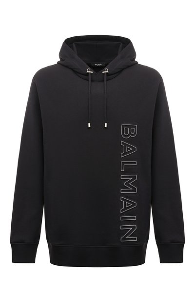 Мужской хлопковое худи BALMAIN, арт. BH0JT046BC22