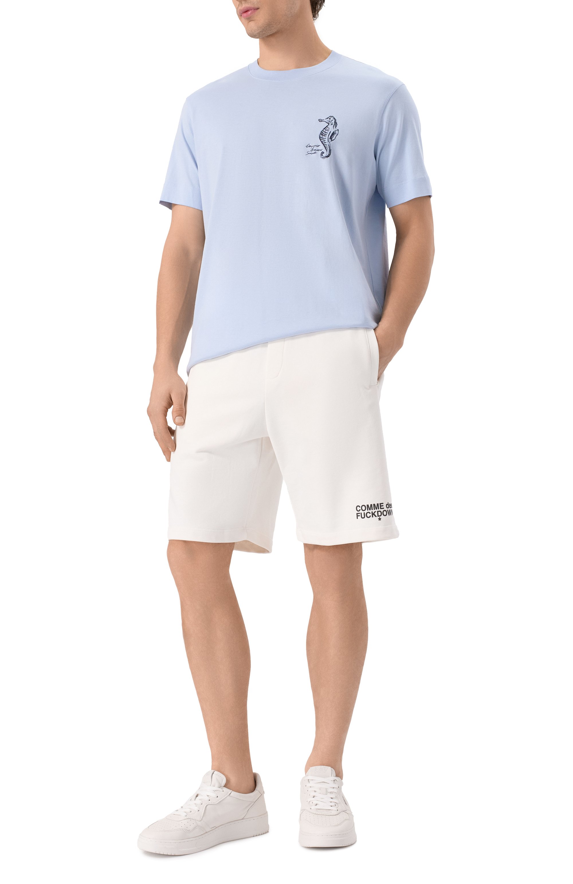 Хлопковая футболка EMPORIO ARMANI, арт. EM001031/AF12926, фото 2