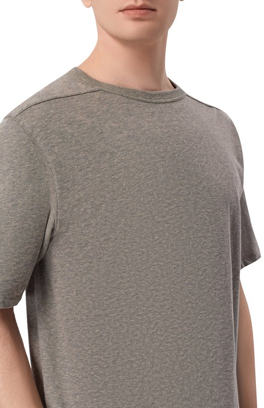 Футболка Rick Owens RR01F2232/JGM Серый  RR01F2232/JGM Фото 5