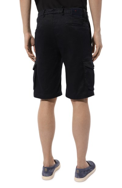 Шорты изо льна и хлопка KITON, арт. UFPPBK0604D, фото 4