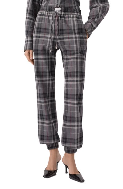 Хлопковые джоггеры THE ATTICO, арт. 250WCP00257/CCC050AA, фото 3