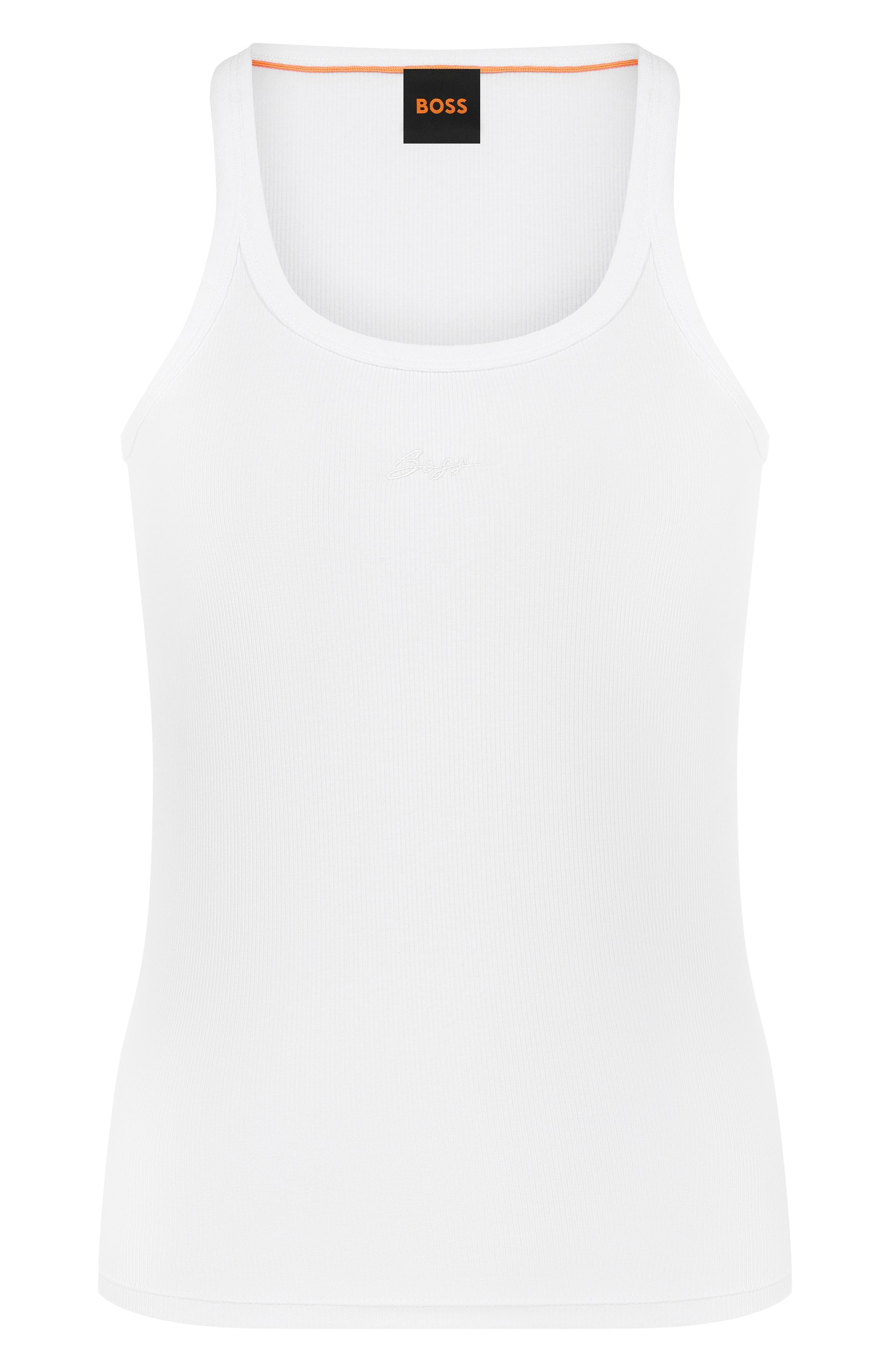 Хлопковая майка BOSS ORANGE, арт. 50554664, фото 1