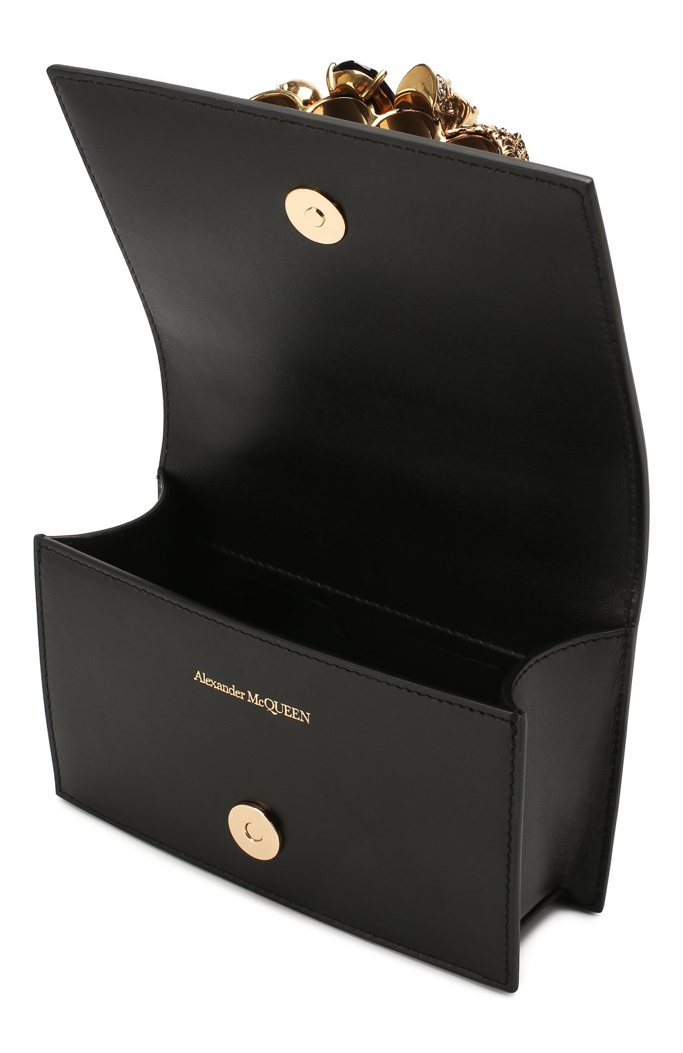 Сумка jewelled satchel mini ALEXANDER MCQUEEN, арт. 619575/CM00T, фото 4