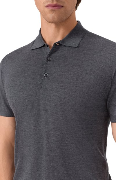 Шерстяное поло CORNELIANI, арт. 26M521-2625126, фото 5